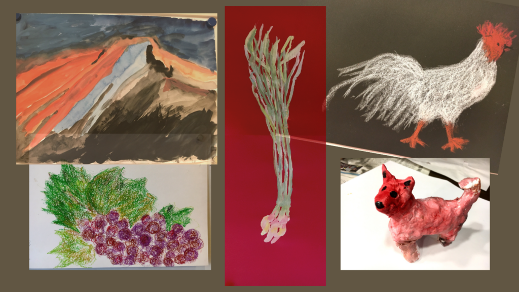 重ねた時間の絵